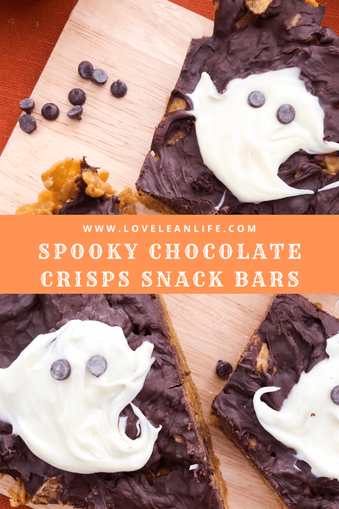 Spooky Chocolate Crisps Snack Bars Love Lean Life