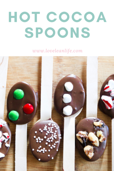 Hot Cocoa Superfoods Spoons - Love. Lean. Life.